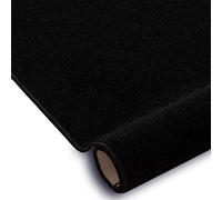 rugsx Tapis Une Couleur Trendy pour n'importe Quelle pièce, Salon, Chambre, Chambre d'enfant, Noir, des Tailles différentes, 100x200 cm
