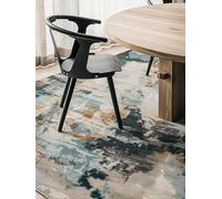 RugVista Arty Mind, Tapis, Tapis Modernes, 200 x 300 cm, Rectangulaire, Poil Ras, Salle de séjour, à Manger, Chambre, Nettoyage Sec Seulement, Oeko_tex_100, Beige/Foncé Gris