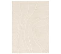 RugVista Bahia, Tapis, Tapis Modernes, 200 x 300 cm, Rectangulaire, Poil Moyen, Nettoyage à Sec Seulement, Oeko_tex_100, Blanc crème