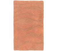 RugVista Breeze Tapis de Bain, Rectangulaire, 50 x 80 cm, Terracotta