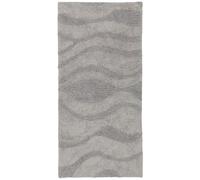 RugVista Breeze, Tapis, Tapis Modernes, 150 x 70 cm, Rectangulaire, Poil Ras, Salle de séjour, Chambre, Couloir, Lavage en Machine, Gris