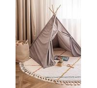 RugVista Corinna Tapis Tapis à Poils Longs/Shaggy, Ø 150 cm, Rond, Poil Moyen, Nettoyage à Sec, Chambre pour Jeunes et bébés, Pas de substances nocives, Blanc/Multi