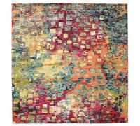 RugVista Davina Tapis Moderne, 300x300 cm, Carré, Poil Moyen, Nettoyage à Sec, Salon, Salle de séjour, Chambre, Salle à Manger, Multicolore