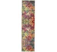 RugVista Davina Tapis Moderne, 80x300 cm, Coureur, Poil Moyen, Nettoyage à Sec, Salon, Salle de séjour, Chambre, Salle à Manger, Couloir, Multicolore