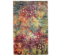 RugVista Davina, Tapis, Modernes, 200 x 300 cm, Rectangulaire, Poil Moyen, Salle de séjour, à Manger, Chambre, Cuisine, Nettoyage Sec Seulement, Multicolore