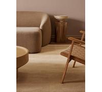 RugVista Handloom fringes Tapis oriental tissé à la main, 300x400 cm, Rectangulaire, Poil moyen, Nettoyage à sec, Salon, Salle de séjour, Chambre, Salle à manger, Fabriqué à la main, Blanc crème Beige