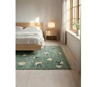 RugVista Linnea Tapis pour Enfants, 140 x 200 cm, Vert