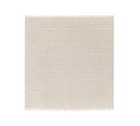 RugVista Melange, Tapis, 250 x cm, Carré, Poil Ras, Salle de séjour, à Manger, Chambre, Nettoyage Sec Seulement, Certifié Care & Fair, Beige