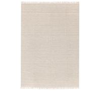 RugVista Melange Tapis Kilim Moderne, 140x200 cm, Rectangulaire, Poil Court, Nettoyage à Sec, Salon, Salle de séjour, Chambre, Salle à Manger, Fabriqué à la Main, Beige