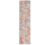 RugVista Monet Tapis Moderne, 80x300 cm, Coureur, Poil Moyen, Nettoyage à Sec, Salon, Salle de séjour, Chambre, Salle à Manger, Couloir, Multicolore