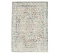 RugVista Nadia, Tapis, Tapis Modernes, 200 x 300 cm, Rectangulaire, Poil Ras, Nettoyage à Sec Seulement, Oeko_tex_100, Blanc crème/Greige