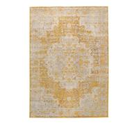RugVista Nadia, Tapis, Tapis Modernes, 200 x 300 cm, Rectangulaire, Poil Ras, Salle de séjour, à Manger, Chambre, Cuisine, Nettoyage Sec Seulement, Oeko_tex_100, Jaune