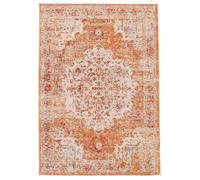 RugVista Nadia, Tapis, Tapis Modernes, 300 x 200 cm, Rectangulaire, Poil Ras, Salle de séjour, à Manger, Chambre, Cuisine, Nettoyage Sec Seulement, Oeko_tex_100, Orange