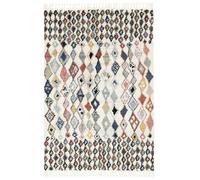 RugVista, Namsos, Fait à la Machine, Tapis, Shaggy, Pile Moyenne, 120 x 180 cm, Rectangle, Oeko-Tex Standard 100, Polyester, Couloir, Chambre, Cuisine, Salon, Beige