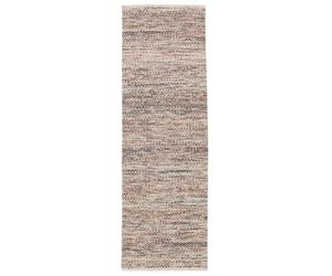 RugVista Pebbles Tapis, 100 x 400 cm, Rouille/Marron | Modernes, Rectangulaire, Poil ras, Nettoyage à sec seulement, Oeko-Tex 100