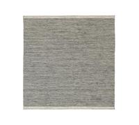 RugVista Serafina, Tapis, Kilims Moderne, 250 x cm, Carré, Poil Ras, Salle de séjour, à Manger, Chambre, Nettoyage Sec Seulement, Certifié Care & Fair, Foncé Gris