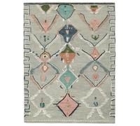 RugVista Sprinkle Tapis Moderne, 200x300 cm, Rectangulaire, Poil Moyen, Nettoyage à Sec, Salon, Salle de séjour, Chambre, Salle à Manger, Fabriqué à la Main, Clair Gris/Multi