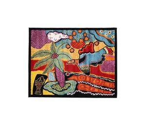 RugVista Tomorrow is Another Day Tapis, 140 x 200 cm, Multi/Rouge