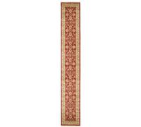 RugVista Ziegler Kaspin Tapis Ziegler/Kazak Oriental, 80x500 cm, Coureur, Poil Moyen, Nettoyage à Sec, Salon, Salle de séjour, Chambre, Salle à Manger, Couloir, Rouge