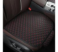 RUHANE Coussin de siège de Voiture pour Jaguar XF XE XK F E-Pace I-Pace F-Pace F-Type, Cuir Quatre Saisons avec Dossier Non attaché, Housse de siège de Voiture Coussin Universel,aRed