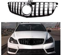 RUHANE Grille de calandre de Capot de Pare-Chocs Avant Convient pour Mercedes Benz C Class W204 C200 C230 C300 C350 2008-2014