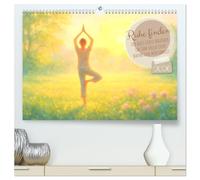 Ruhe finden - Der Anti-Stress-Kalender - Ein Jahr voller Wärme und Achtsamkeit (hochwertiger Premium Wandkalender 2026 DIN A2 quer), Kunstdruck in ... und die Schönheit im Einfachen zu entdecken