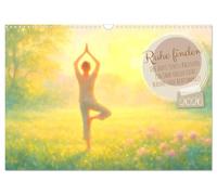 Ruhe finden - Der Anti-Stress-Kalender - Ein Jahr voller Wärme und Achtsamkeit (Wandkalender 2026 DIN A3 quer), CALVENDO Monatskalender: Sanftes ... und die Schönheit im Einfachen zu entdecken