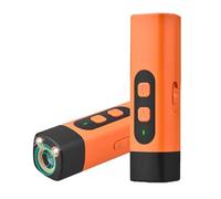 Ruhemeister Pro - Dressage ultrasonique doux for une maison calme - Répulsif ultrasonique for chiens avec écran HD et lampe de poche - Dispositif anti-aboiement for chiens - Attire l'attention(1 pc)
