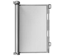 Ruhhy Barrière de Protection d'escalier, Extensible, 13 à 140 cm, Hauteur : 85 cm, 19380, Grise, 85 cm