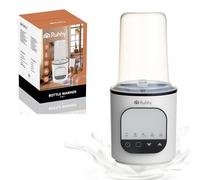 RUHHY Chauffe-biberon et stérilisateur 5 en 1 - Chauffe-biberon - Chauffe-lait/nourriture, stérilisation à vapeur, fonction décongélation, écran tactile numérique, sans BPA, compact et économe en