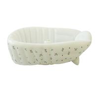 Ruhnjyg Baignoires de voyage gonflables pour bébés, siège de bain pliable réglable pour salle de bain, baignoire de douche pour garçons et filles