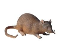 Ruhnjyg Fausse Souris réaliste - Jouet à Presser en Forme d'animal délicat, modèle de Souris à Colle Douce, Jouet de Ra-t Effrayant, Accessoire délicat pour garçons, Filles et -TS