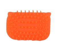 Ruhnjyg Grattoir d'angle pour chat, brosse d'angle pour chats, Outil de massage avec peigne mural pour chat, Grattoirs flexibles sûrs de visage de chat de courroie de silicone pour différentes races