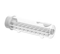Ruhnjyg Moule à glaçons en forme de cube | Moule à glaçons avec couvercle - 18 grilles - Moule réutilisable facile à démouler - Gadget rotatif facile - Fournitures pour whisky, bourbon, café