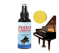 Ruhnjyg Nettoyant pour touches de piano | Spray de nettoyage pour clés de piano - 100 ml brume liquide douce élimine les traces de doigts pour rassembler une salle de classe, une scène, un festival de