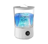 Ruhnjyg Petite machine à laver | Machine à laver sans fil 1,5 L | Nettoyeur de chaussettes rechargeable avec 3 modes pour camping-car, maison, dortoir, extérieur, voiture, intérieur, voyage, camping