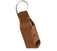 Ruhnjyg Porte-vin 1 Bouteille,Sac à vin en Cuir | Sacs à Champagne Portables pour Le Transport | Porte-vin avec poignée, Porte-Bouteille d'alcool, Pochette à Main, Sac à vin de Voyage pour Bouteille