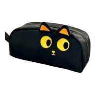 Ruhnjyg Trousse à crayons Capybara mignonne | Trousse à crayons portable pour adolescents, , étudiants, garçons, filles, voyage, art, maquillage, produits de toilette, chat, Refer to