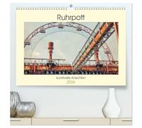 Ruhrpott - Kunstvolle Ansichten (hochwertiger Premium Wandkalender 2026 DIN A2 quer), Kunstdruck in Hochglanz: Das Ruhrgebiet. Von jeher eine ... sowie geheimnisvollen Orten und Ansichten.
