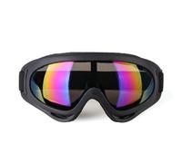 RUHTEUO 1Pc Winter Windproof Skiing Glasses Goggles Outdoor Sports Eyewear Ski Dustproof Cycling Lens Frame Sunglasses pour Ski Cyclisme Snowboard Randonnée(Multicolor)