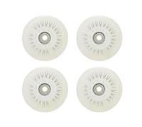 RUHTEUO 4 pièces Roue de Patin à Roues alignées Flash 90A Patinage d'éclairage 80 76 72 68 Chaussures roulettes coulissantes pour Le Patinage en Quad(4PCS-10)