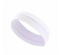 RUHTEUO Bandeau de sport large élastique Yoga bandes de cheveux en cours d'exécution chapeaux de Fitness femmes Turban tête chaîne bandeau bandeau(WHITE)