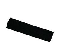 RUHTEUO Bandeau élastique de couleur unie for femmes, doux, for course à pied, sport, Yoga, bandeau large, maquillage, accessoires for cheveux simples(Black)