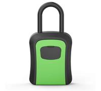 RUHTEUO Boîte à clés avec Mot de Passe extérieur, Crochet Verrouillage étendu, Fil d'acier Suspendu, Stockage, boîte Code clé étanche, boîtes Combinaison 4 Chiffres(Green)