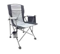 RUHTEUO Chaise de réalisateur Pliante Chaise De Loisirs D'extérieur Fauteuil Pliant(Grey)