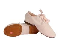 RUHTEUO Chaussures de Ballet en toile for enfants, chaussures danse for femmes et hommes, Tango, Latin, Jazz moderne, d'entraînement Yoga pour Jazz Latin Rumba Cha Cha,Aptitude(Pink Suede Sole,37)