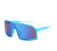 RUHTEUO Cycling Glasses Sports Sunglasses Men's And Women's UV400 Big Frame Running Bike Fishing Goggles(G)