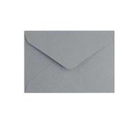 RUHTEUO Faire Part de Mariage Enveloppe for Lettres, 10 pièces, for Invitation de Mariage, en Tissage Chanvre Faire Part de Mariage personnalisé(Gray)