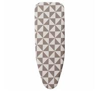 RUHTEUO Housse Table à Repasser Housse de Planche à Repasser en Tissu épais, Sturdy, résistant la Chaleur, aux brûlures, imprimé Universel, rembourré Table a Repasser XXL(Diamond Grid,110x34cm)