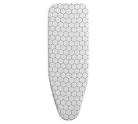 RUHTEUO Housse Table à Repasser Housse de Planche à Repasser en Tissu épais, Sturdy, résistant la Chaleur, aux brûlures, imprimé Universel, rembourré Table a Repasser XXL(Honeycomb Grid,120x38cm)